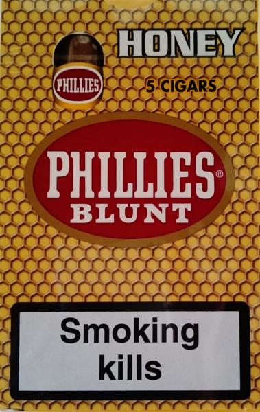 Phillies Blunt Honey 5 Cigars